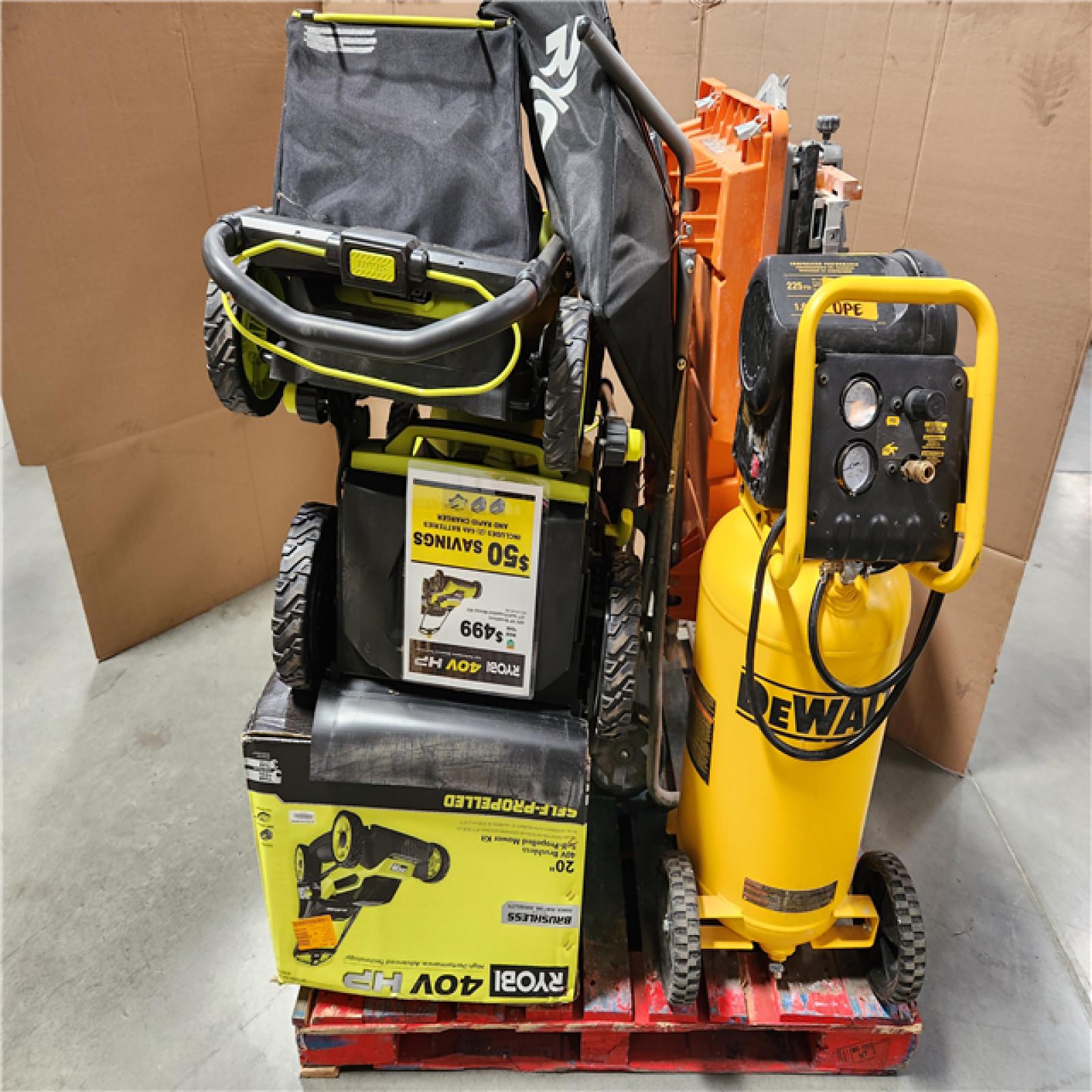 CALIFORNIA AS-IS OUTDOOR POWER EQUIPMENT
