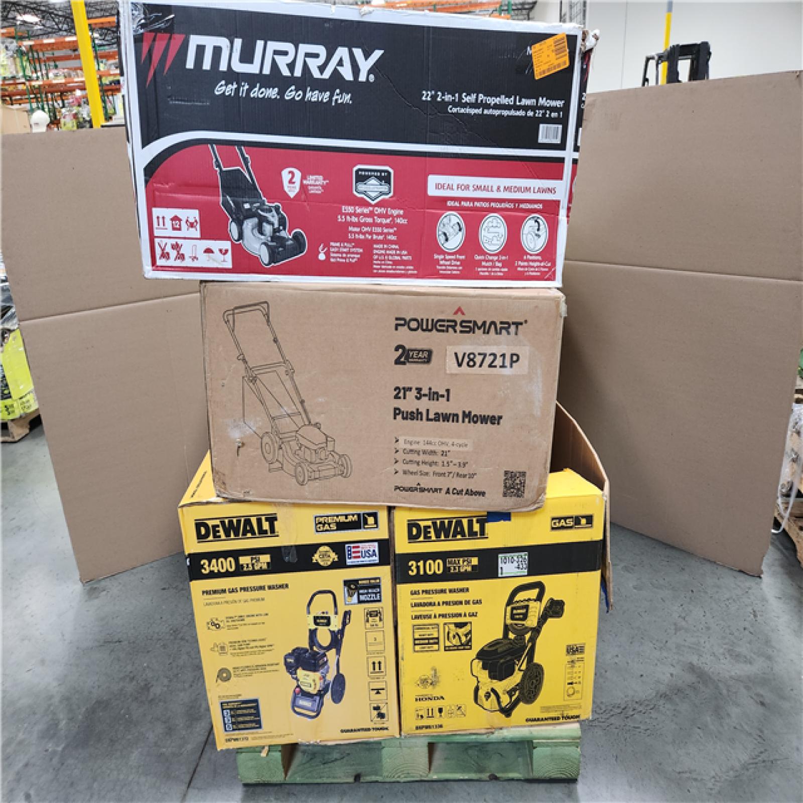 CALIFORNIA AS-IS OUTDOOR POWER EQUIPMENT