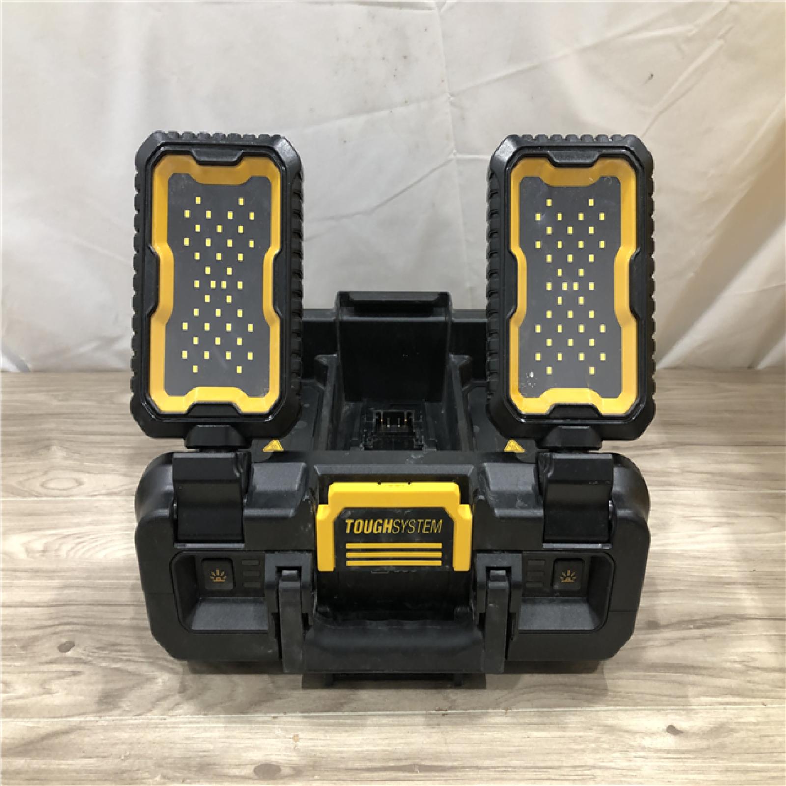 AS-IS DeWaltTough System 2.0 Flex Volt 20V/60V Cordless 4000 Lumen LED Adjustable Folding Panel Work Light