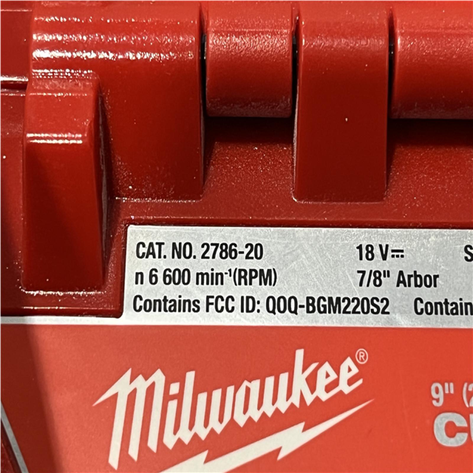AS-IS Milwaukee FUEL ONE-KEY 18V Lithium-Ion Brushless Cordless 9 in. Cut Off Saw (Tool-Only)
