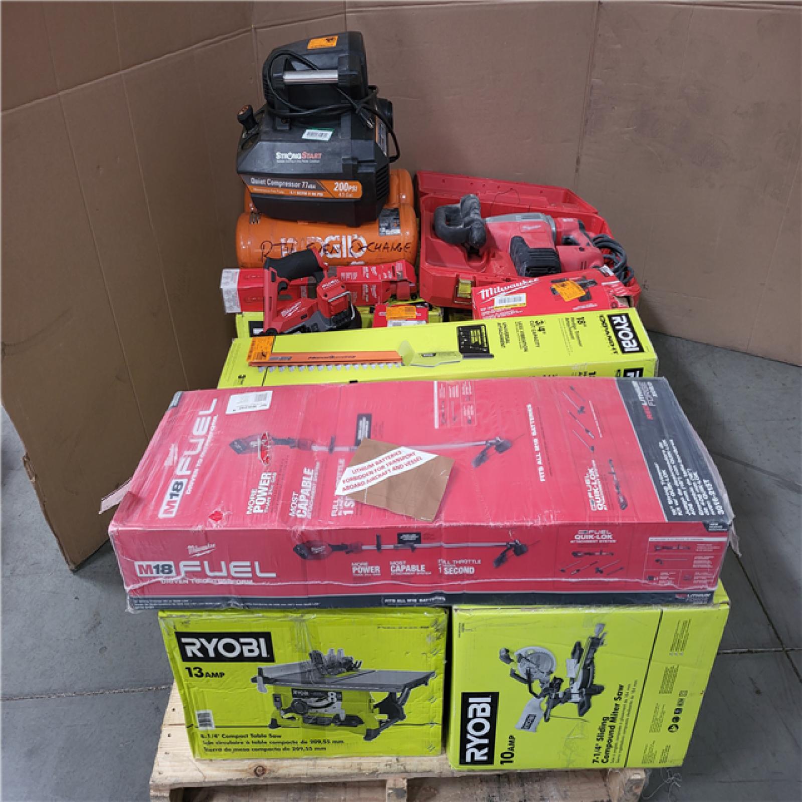 CALIFORNIA AS-IS TOOL PALLET