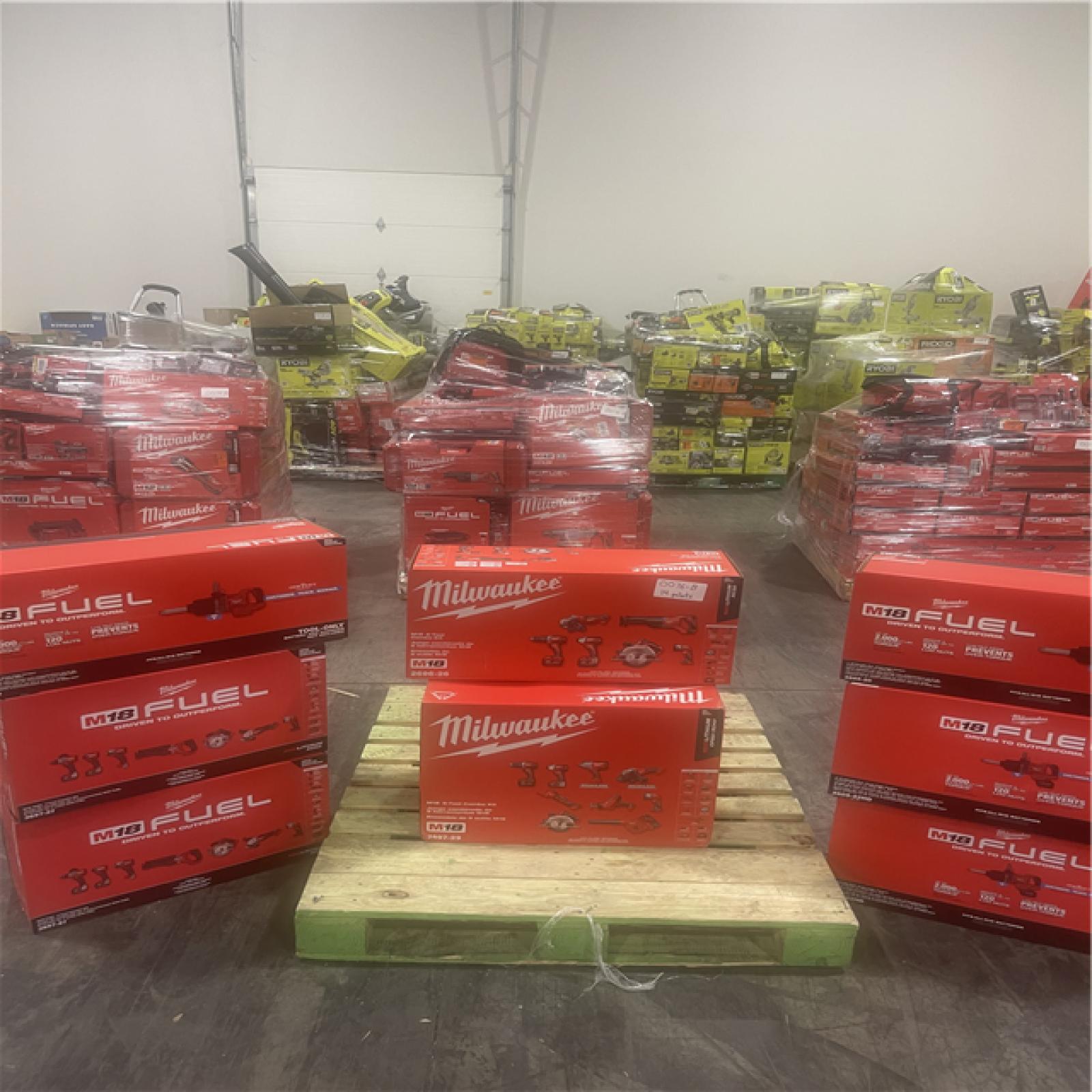 Pittston Location As-Is Power Tools Partial Truckload (13 pallets) 0076-B