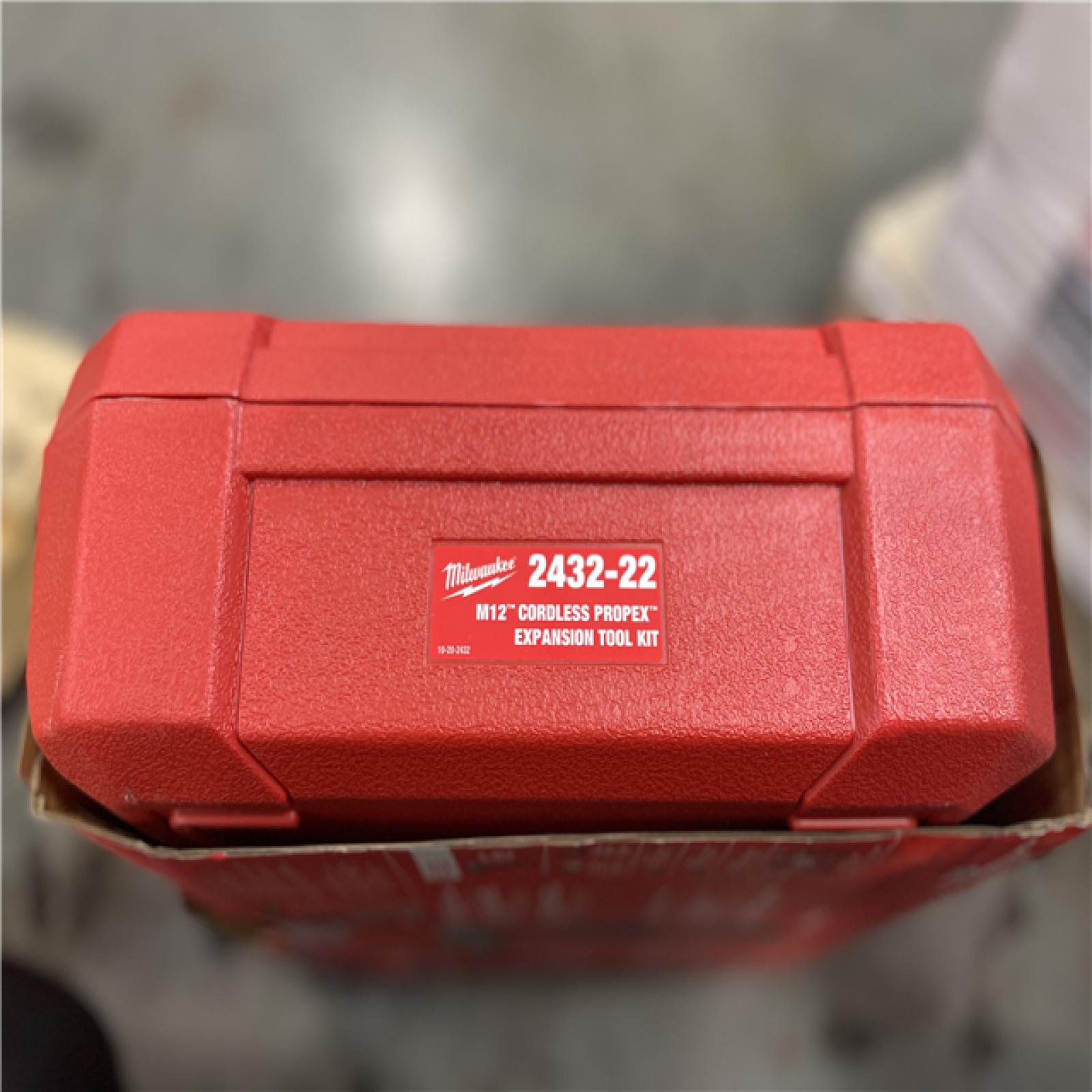 DALLAS LOCATION- MILWAUKEE M12 12-Volt Lithium-Ion Cordless ProPEX Expansion Tool Kit