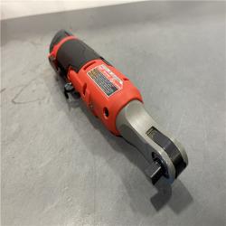 AS-IS - Milwaukee M12 FUEL 12-Volt Lithium-Ion Brushless Cordless High Speed 3/8 in. Ratchet w/CP High Output 2.5 Ah Battery