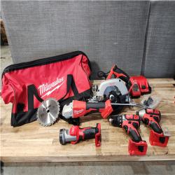 Houston Location MS-IS M18 18-Volt Lithium-Ion Cordless Combo Kit (6-Tool) with 2-Batteries  Charger and Tool Bag
