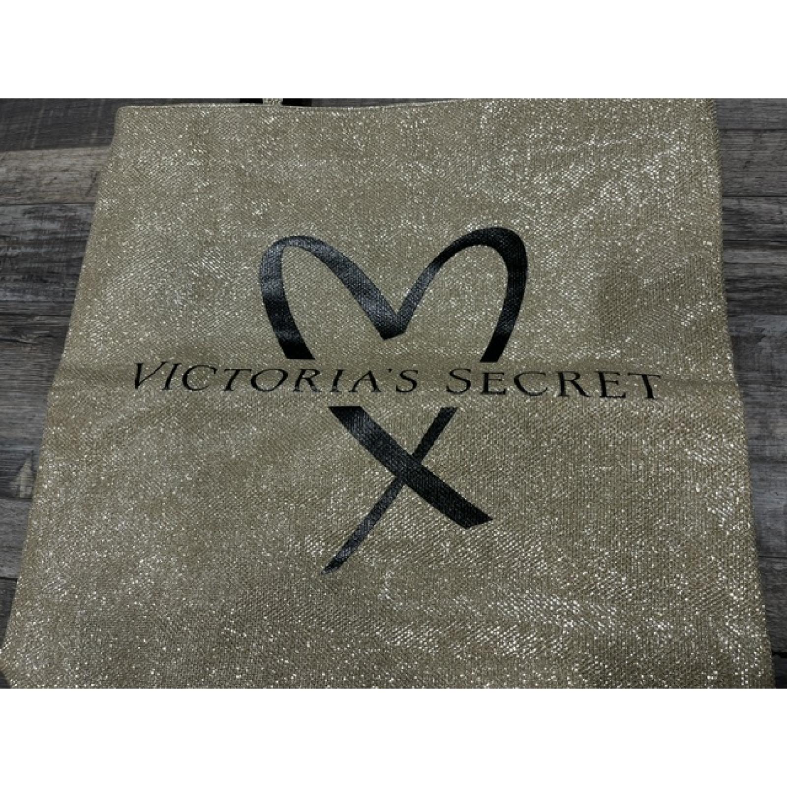 NEW - Victoria Secret Gold Tote Bag