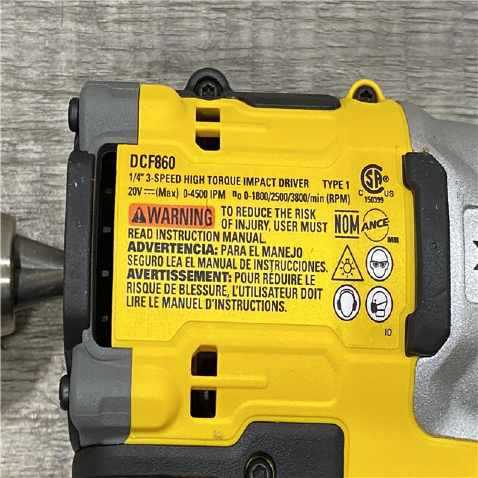 AS-IS DEWALT 20V MAX Lithium-Ion Cordless 3-Tool Combo Kit