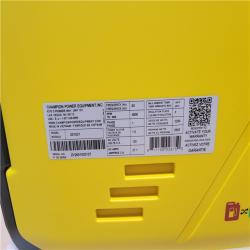 CALIFORNIA AS-IS CHAMPION PORTABLE GENERATOR
