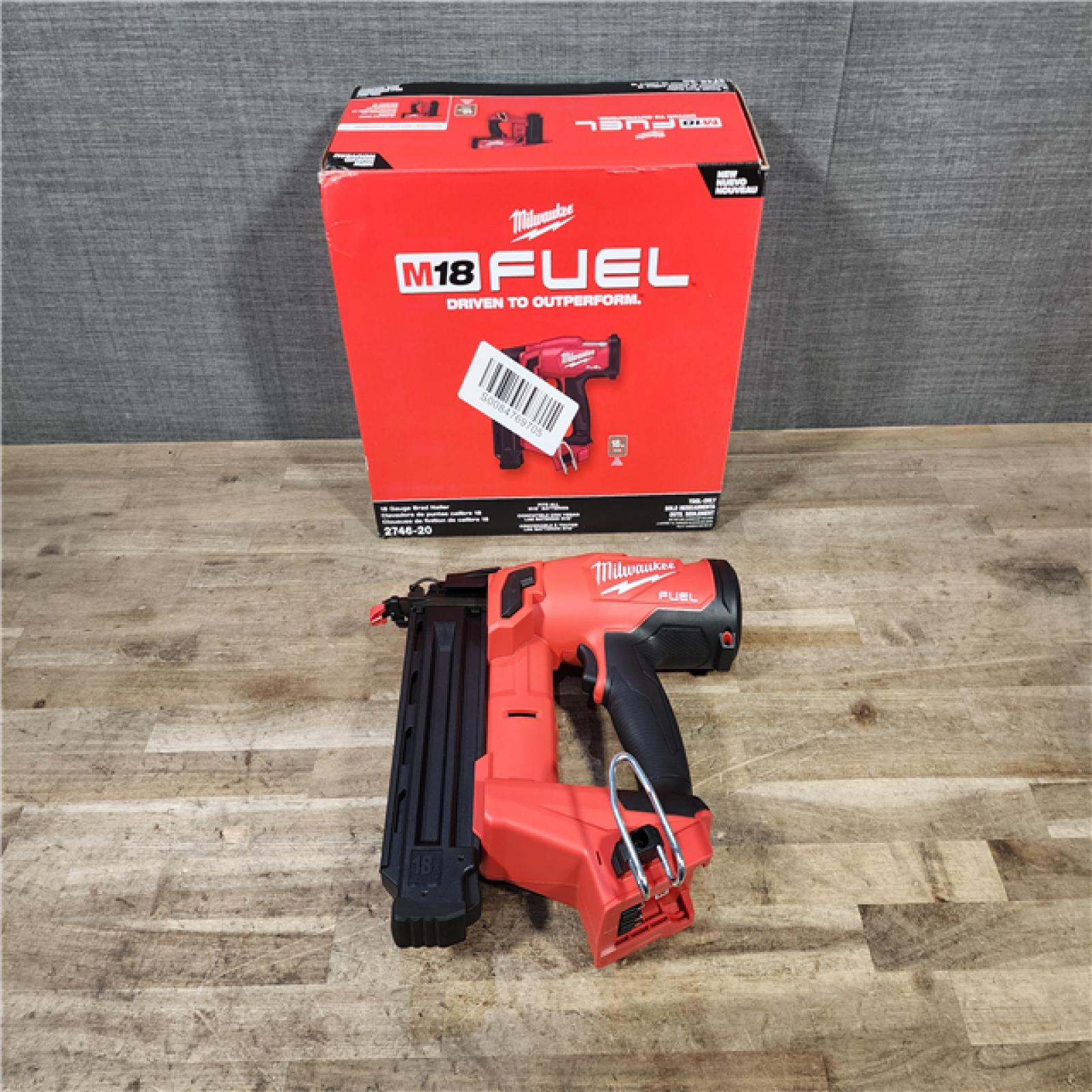 HOUSTON LOCATION - AS-IS Milwaukee M18 Fuel 18V Brushless 18-Gauge Brad Nailer 2746-20 (Bare Tool)