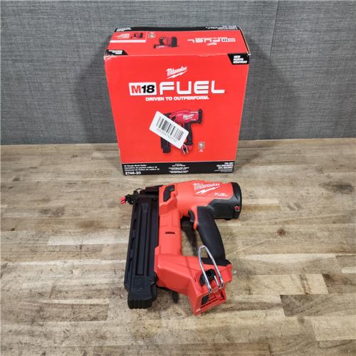 HOUSTON LOCATION - AS-IS Milwaukee M18 Fuel 18V Brushless 18-Gauge Brad Nailer 2746-20 (Bare Tool)