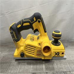 AS-IS DEWALT 20V MAX XR Cordless Brushless 3-1/4 in. Planer (Tool Only)