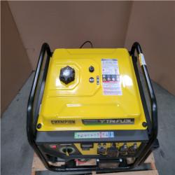 CALIFORNIA AS-IS CHAMPION TRI FUEL PORTABLE GENERATOR
