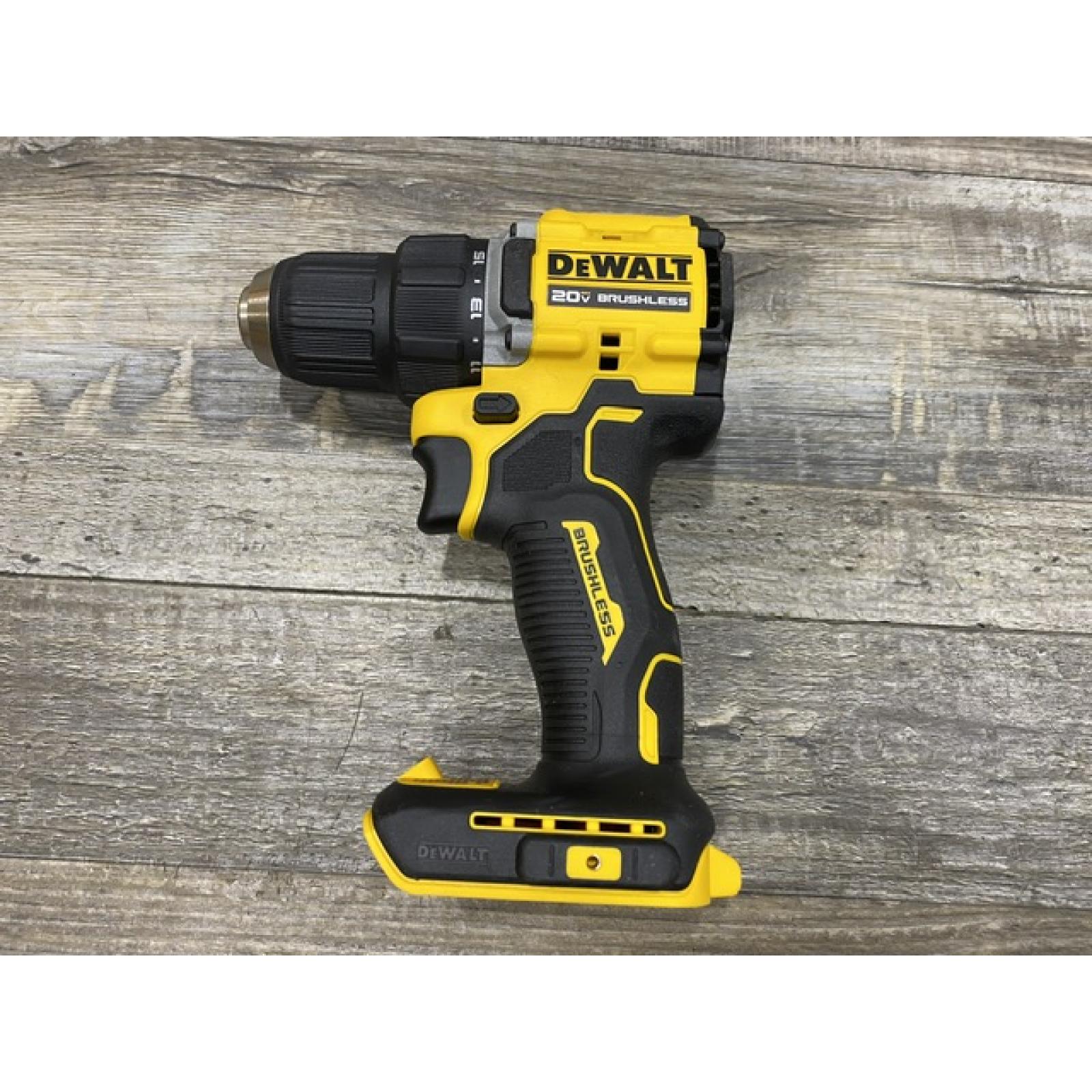 AS-IS DEWALT Atomic 20V Lithium-Ion Cordless Compact 1/2 in. Drill/Driver Kit