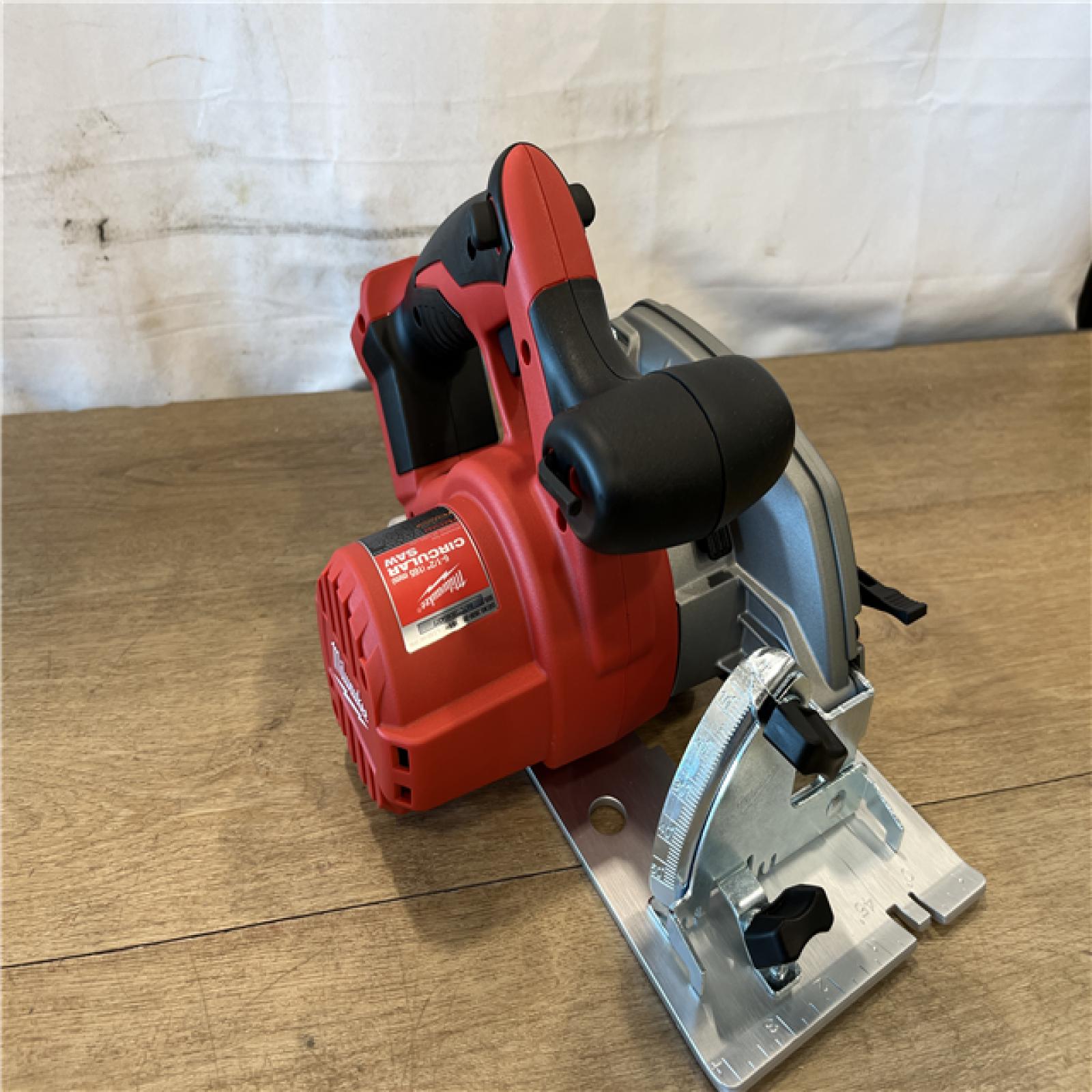 AS-IS Milwaukee 18V Lithium-Ion Cordless 6-1/2 in. Circular Saw (Tool-Only)