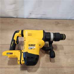 AS-IS- FLEXVOLT 60V Lithium-Ion Cordless SDS MAX 3/4 in. Chipping Hammer Kit with 9.0Ah Battery, Charger and Kit Box