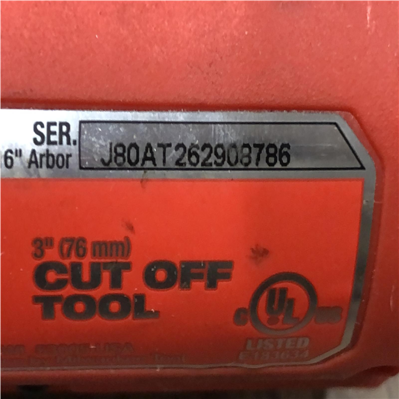 AS-IS Milwaukee FUEL 12V Lithium-Ion Brushless Cordless 3 in. Cut Off Saw (Tool-Only)