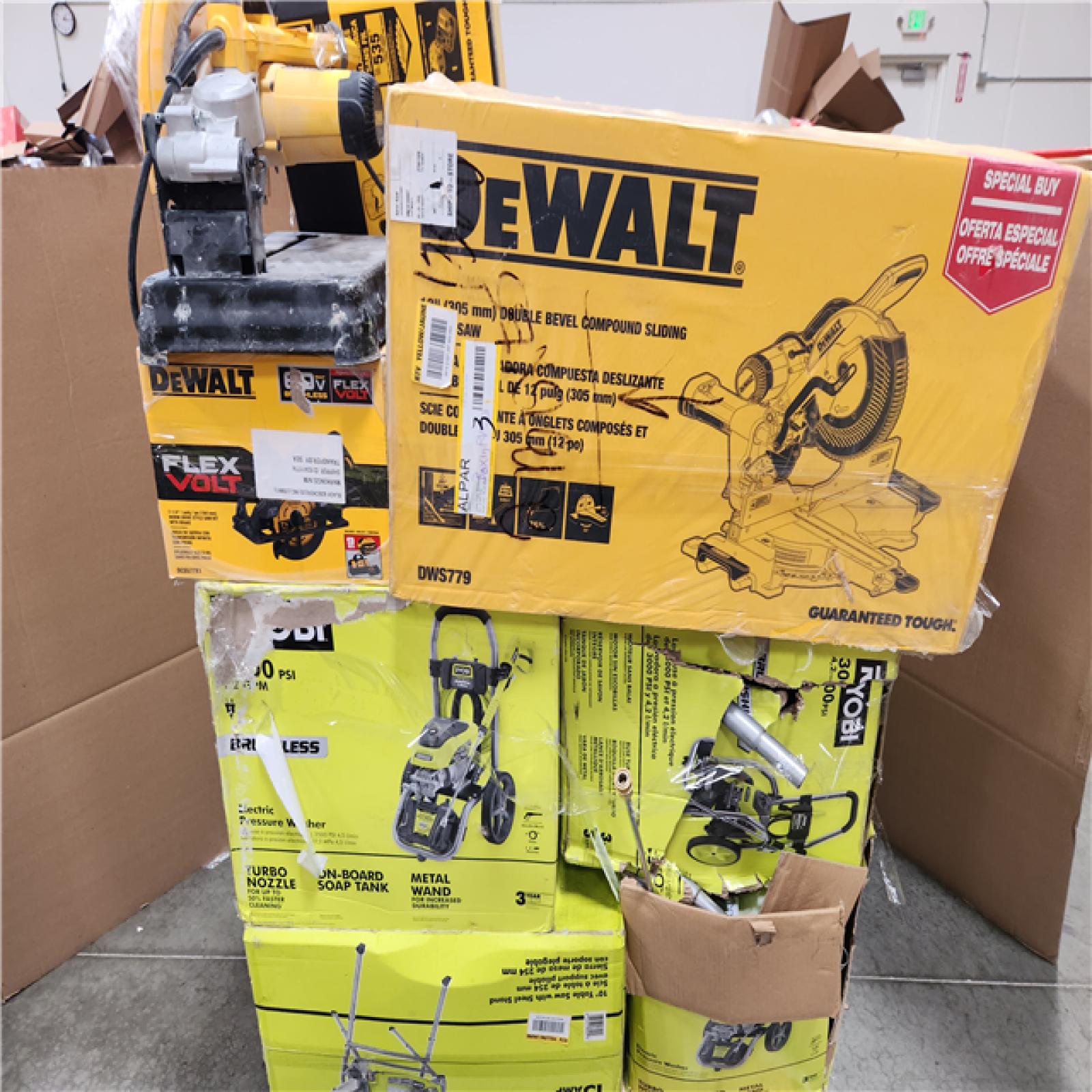 CALIFORNIA AS-IS TOOL PALLET