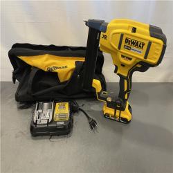 AS-IS - DeWALT 20V MAX XR Lithium-Ion Cordless 18-Gauge Narrow Crown Stapler Kit