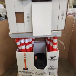 Phoenix NEW Three D Traffic Works 42 in. Orange Portable Delineator With Base (3-Sets)