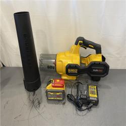 AS-IS - DEWALT FLEXVOLT 60V MAX 125 MPH 600 CFM Brushless Cordless Battery Powered Blower Kit