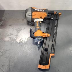 AS-IS- Ridgid 21-Degree 3-1/2 in. Round-Head Framing Nailer (New Open Box)