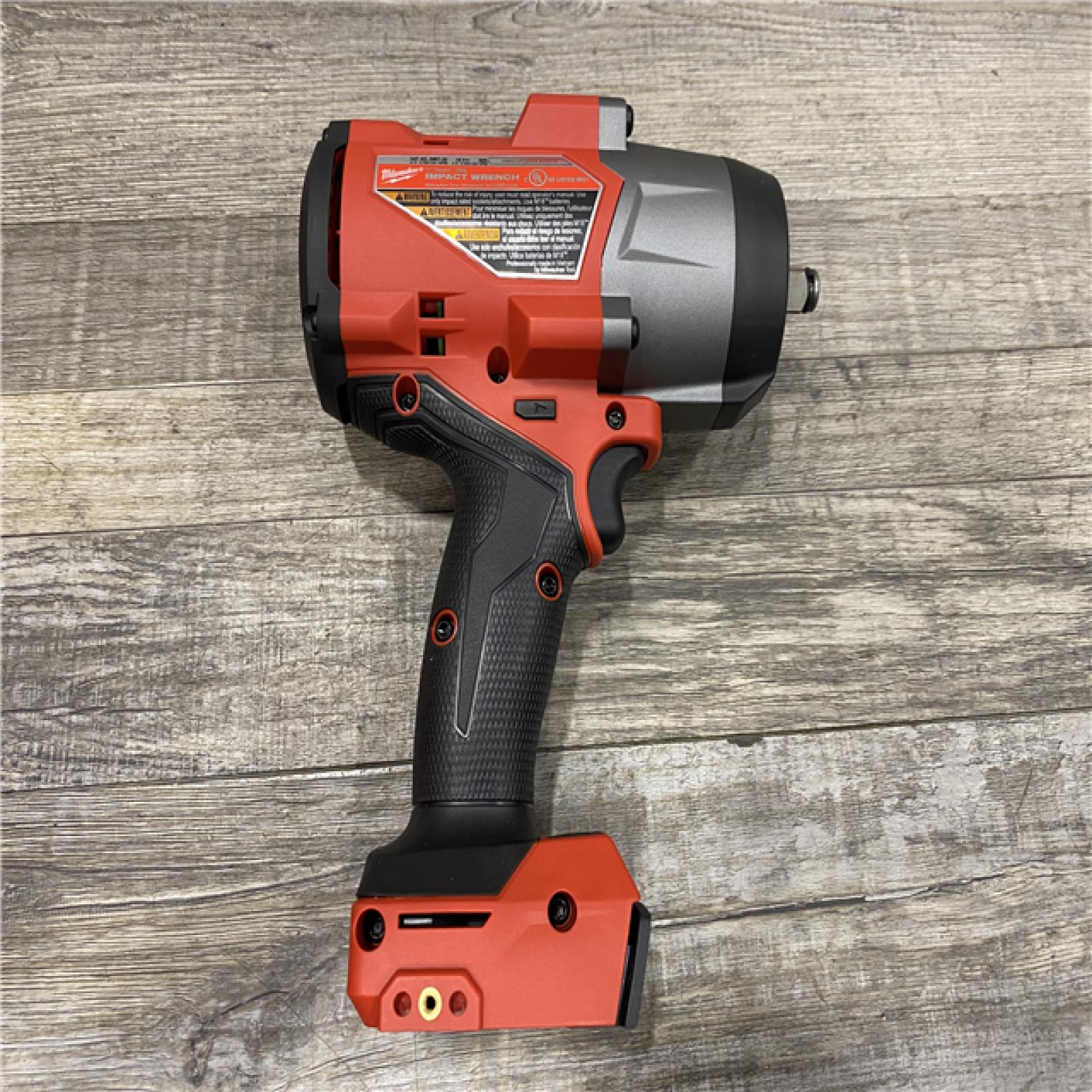 AS-IS Milwaukee FUEL 18V Lithium-Ion Brushless Cordless 1/2 in. Impact Wrench with Friction Ring (Tool-Only)
