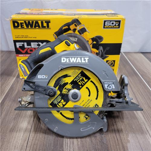 AS-IS DeWALT Flexvolt Max 7-1/4  60V Brushless Circular Saw DCS578B