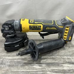 AS-IS DEWALT ATOMIC 20V MAX Cordless 4-1/2 in. Angle Grinder with Paddle Switch (Tool Only)
