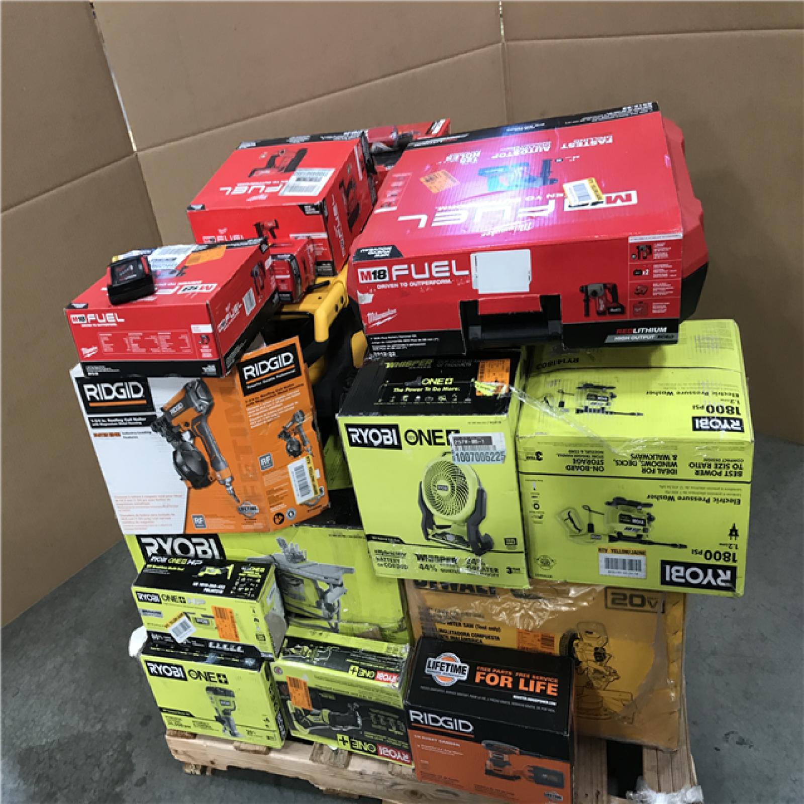 CALIFORNIA AS-IS TOOL PALLET