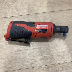 AS-IS Milwaukee 12V Lithium-Ion Cordless 3/8 in. Ratchet (Tool-Only)