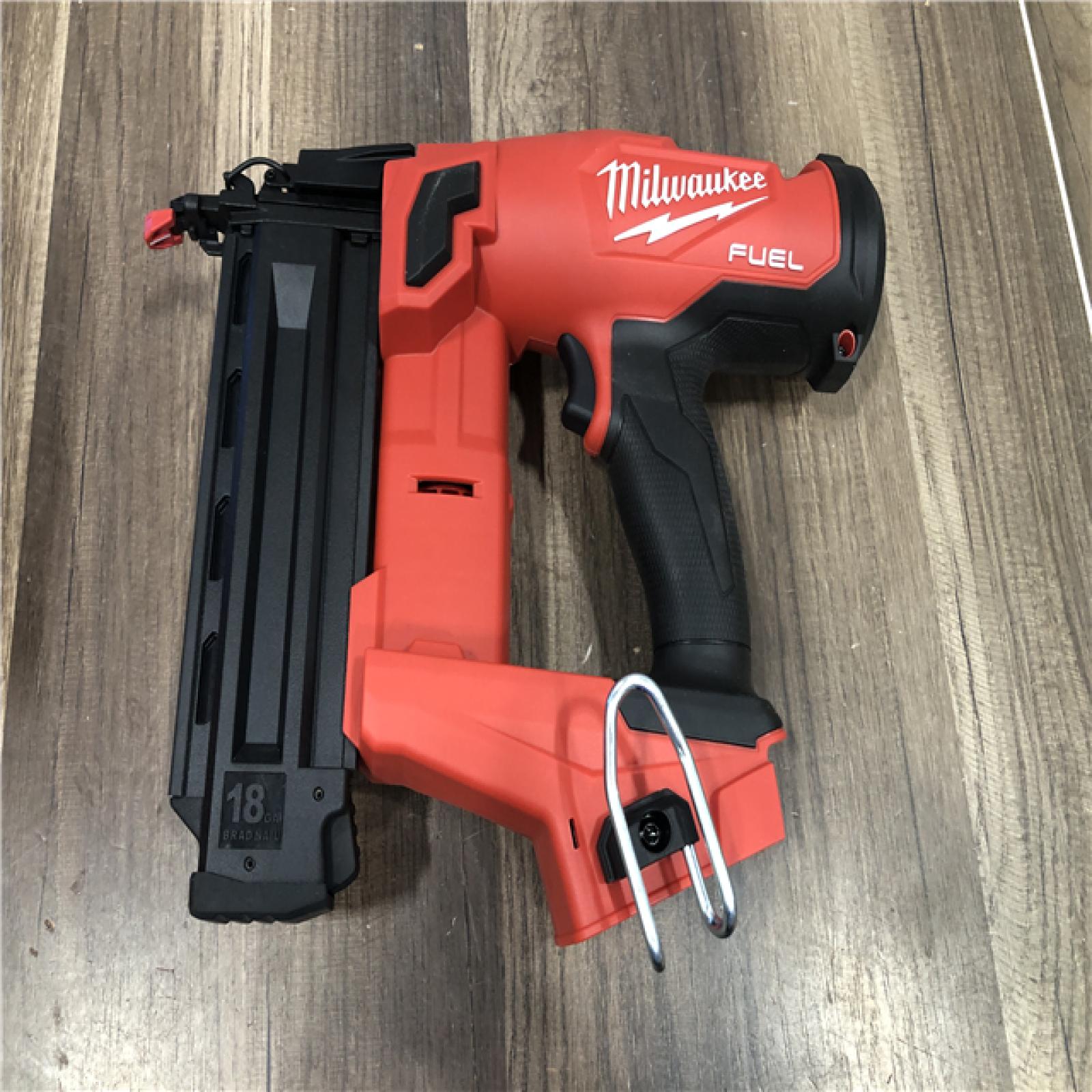 AS-IS Milwaukee FUEL 18-Volt Lithium-Ion Brushless Cordless Gen II 18-Gauge Brad Nailer (Tool-Only)