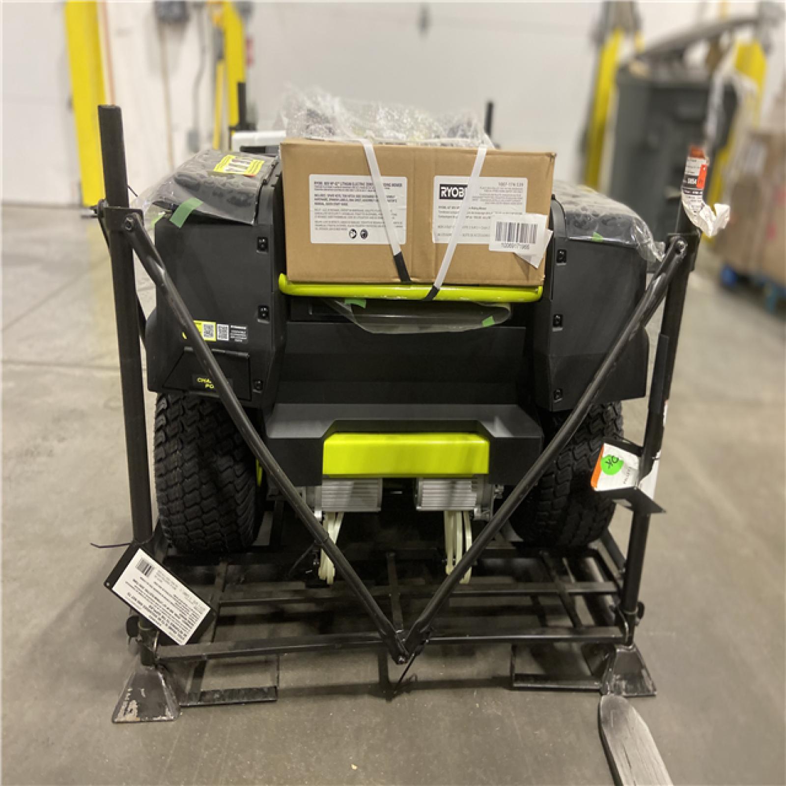 DALLAS LOCATION - RYOBI 80V HP Brushless 42 in. Battery Electric Cordless Zero Turn Riding Mower