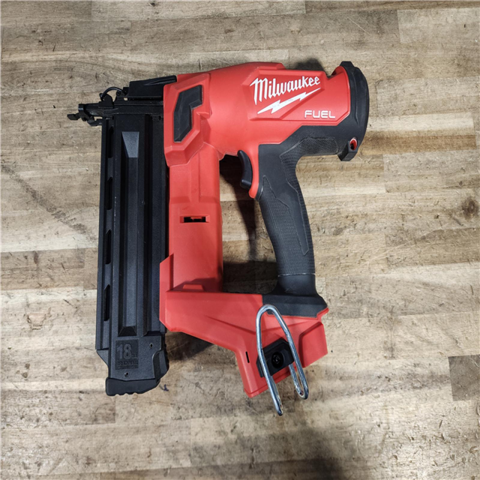 HOUSTON LOCATION - AS-IS Milwaukee FUEL 18-Volt Lithium-Ion Brushless Cordless Gen II 18-Gauge Brad Nailer (Tool-Only)