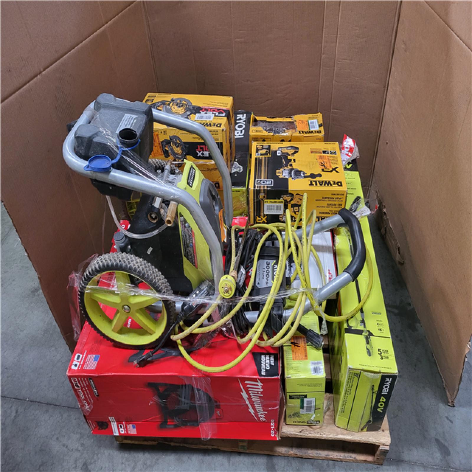CALIFORNIA AS-IS TOOL PALLET
