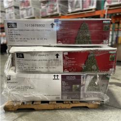 DALLAS LOCATION- AS-IS ASSORTED CHRISTMAS TREES PALLET