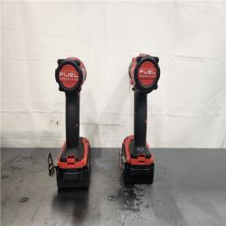 AS-IS- Milwaukee  FUEL 18V Lithium-Ion Brushless Cordless Hammer Drill and Impact Driver Combo Kit