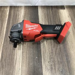 AS-IS Milwaukee FUEL 18V Lithium-Ion Brushless Cordless 4-1/2 in./5 in. Grinder w/Paddle Switch (Tool-Only)