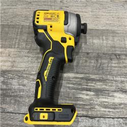 AS-IS DEWALT Atomic 20V Max Lithium-Ion Brushless Cordless Compact 1/4 in. Impact Driver Kit