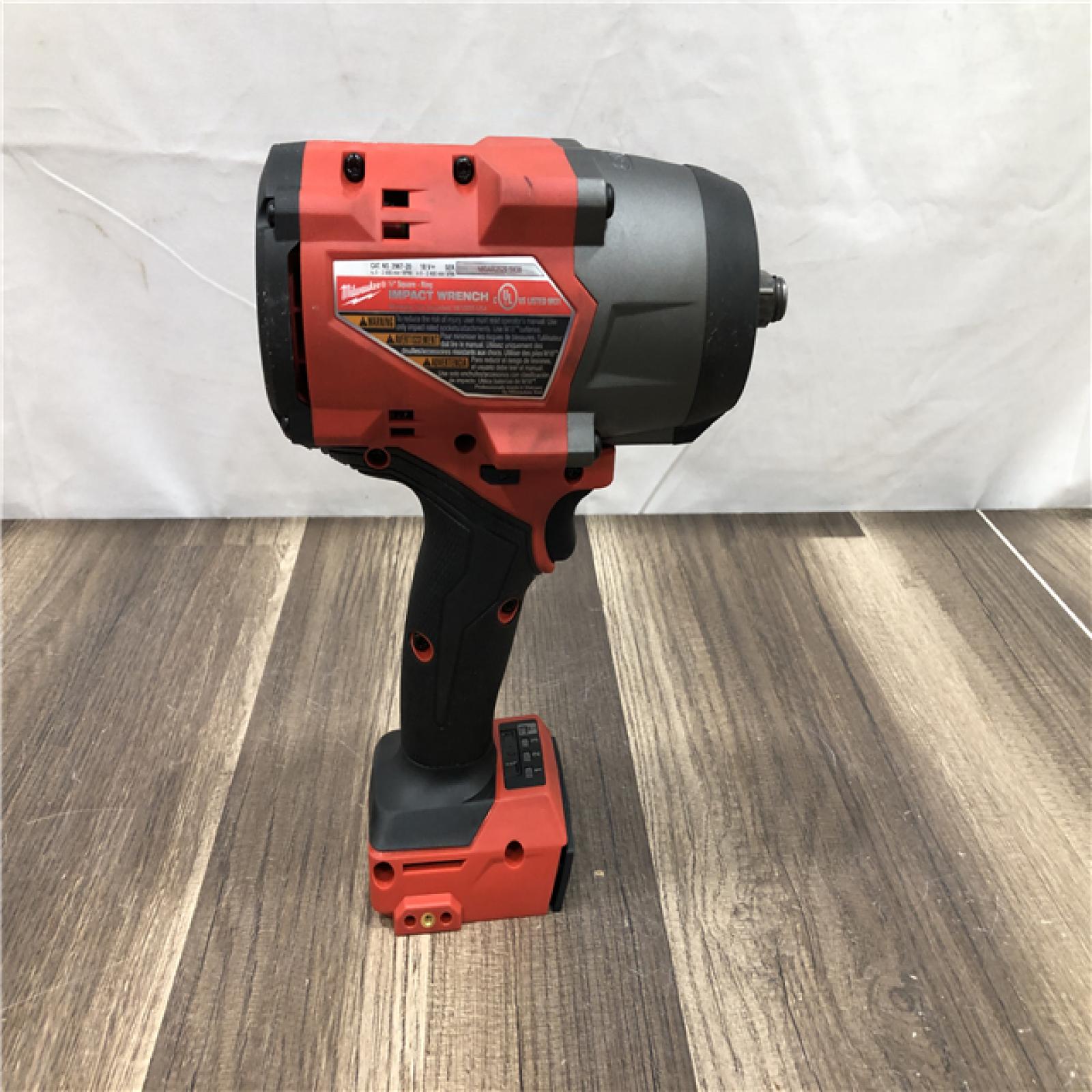 AS-IS Milwaukee FUEL 18V Lithium-Ion Brushless Cordless 1/2 in. Impact Wrench with Friction Ring (Tool-Only)