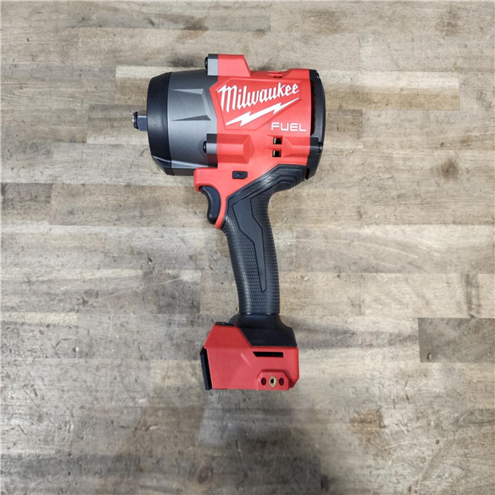 HOUSTON LOCATION - AS-IS (APPEARS LIKE NEW) Milwaukee M18 FUEL 18V Lithium-Ion Brushless Cordless 1/2 in. Impact Wrench with Friction Ring (Tool-Only)