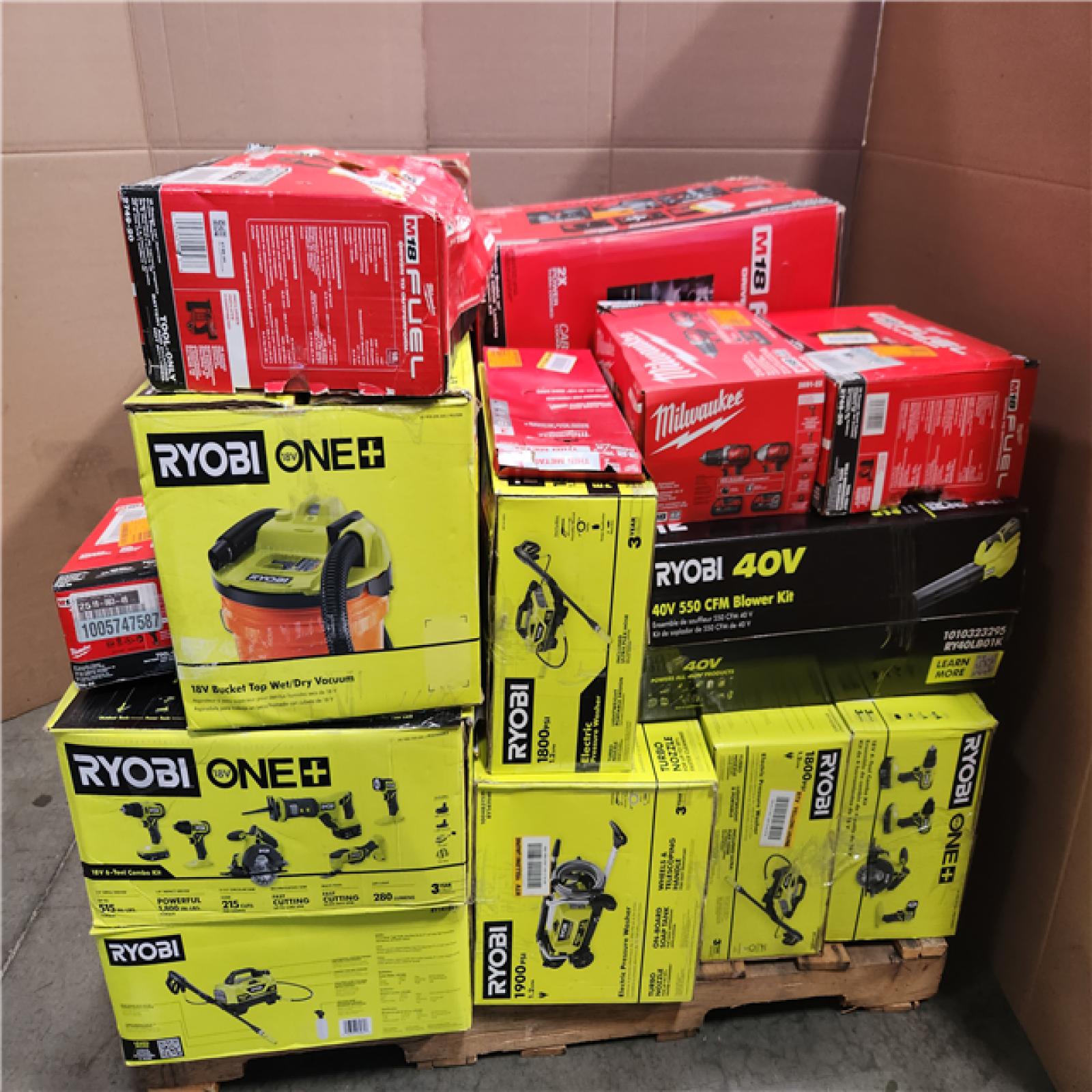 CALIFORNIA AS-IS TOOL PALLET