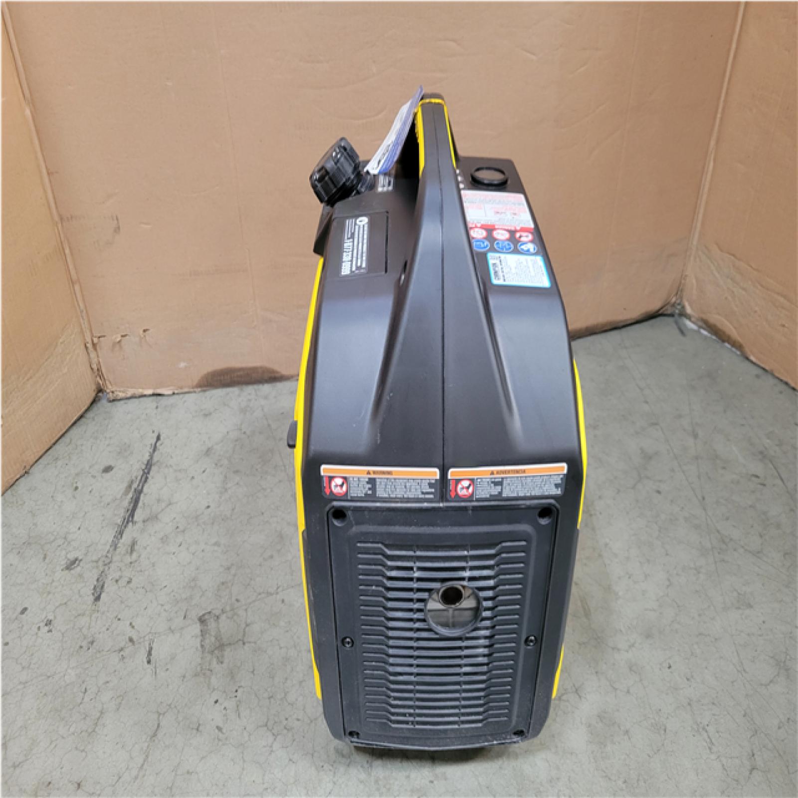 CALIFORNIA AS-IS CHAMPION 2500/1850-Watt Recoil Start Gasoline/Propane Powered Dual Fuel Inverter Generator with Quiet Technology and CO Shield