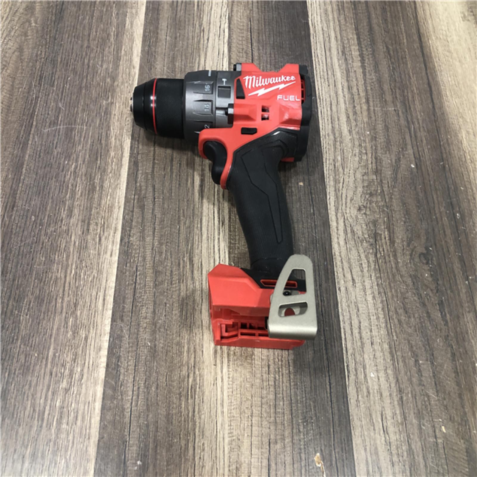 AS-IS Milwaukee FUEL 18V Lithium-Ion Brushless Cordless 1/2 in. Hammer Drill/Driver (Tool-Only)