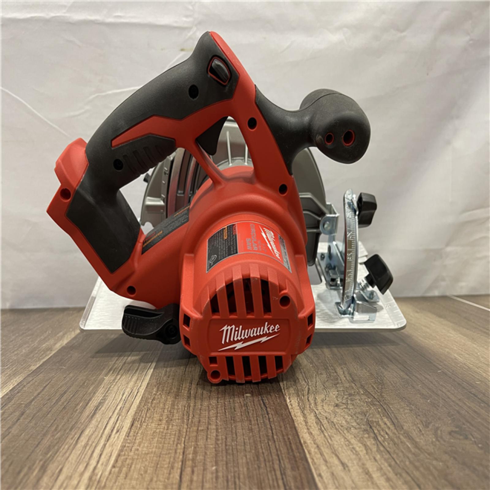 AS-IS Milwaukee M18 18V Lithium-Ion Cordless 6-1/2 in. Circular Saw (Tool-Only)