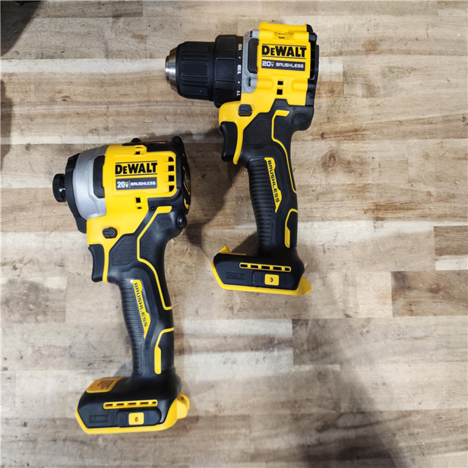HOUSTON LOCATION - AS-IS DEWALT ATOMIC 20-Volt MAX Lithium-Ion Cordless Combo Kit