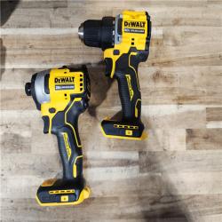 HOUSTON LOCATION - AS-IS DEWALT ATOMIC 20-Volt MAX Lithium-Ion Cordless Combo Kit