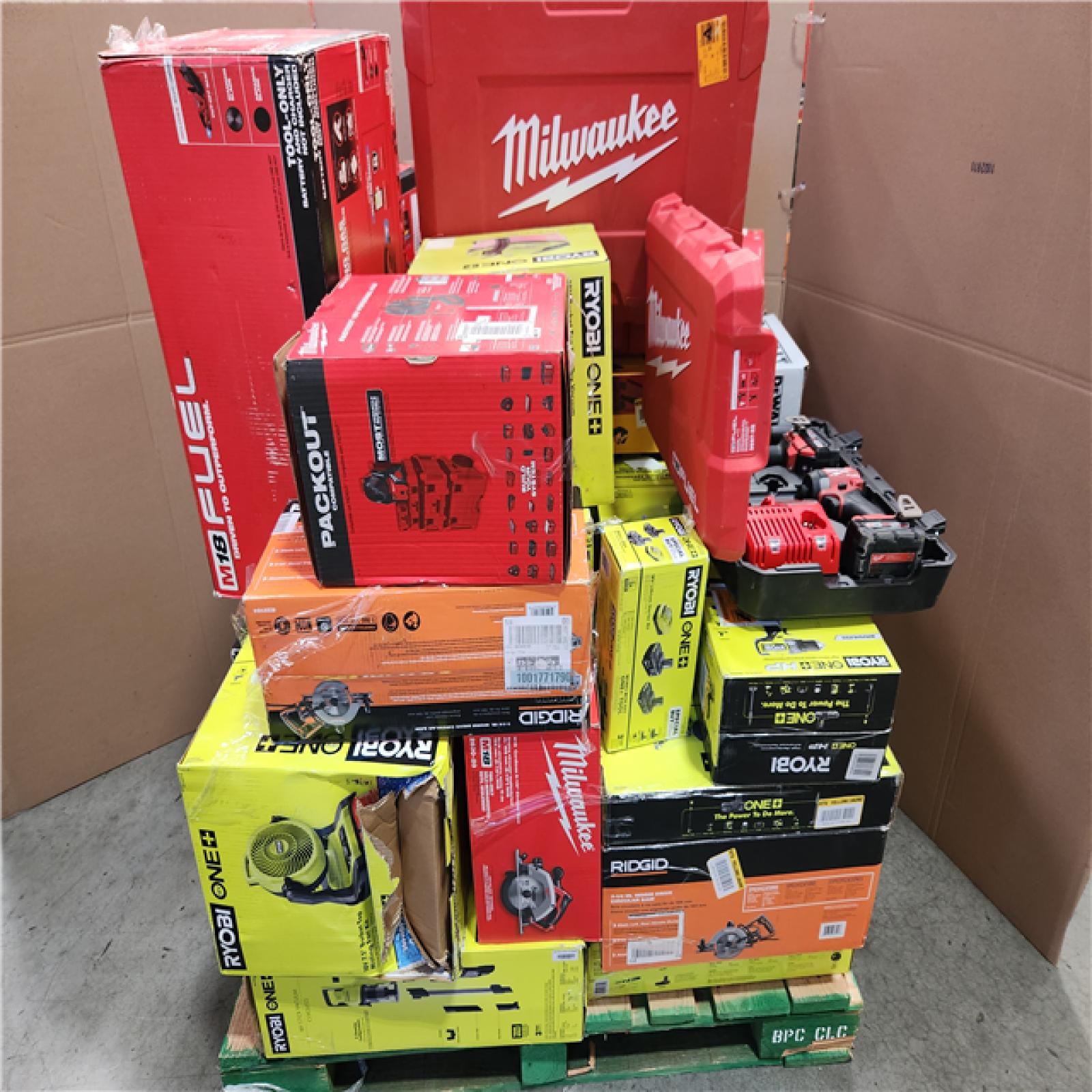 CALIFORNIA AS-IS TOOL PALLET