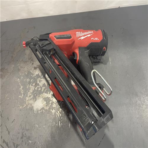 AS-IS- Milwaukee M18 FUEL 15 Ga. 18 Volt Brushless Angled Finish Nailer (TOOL ONLY)