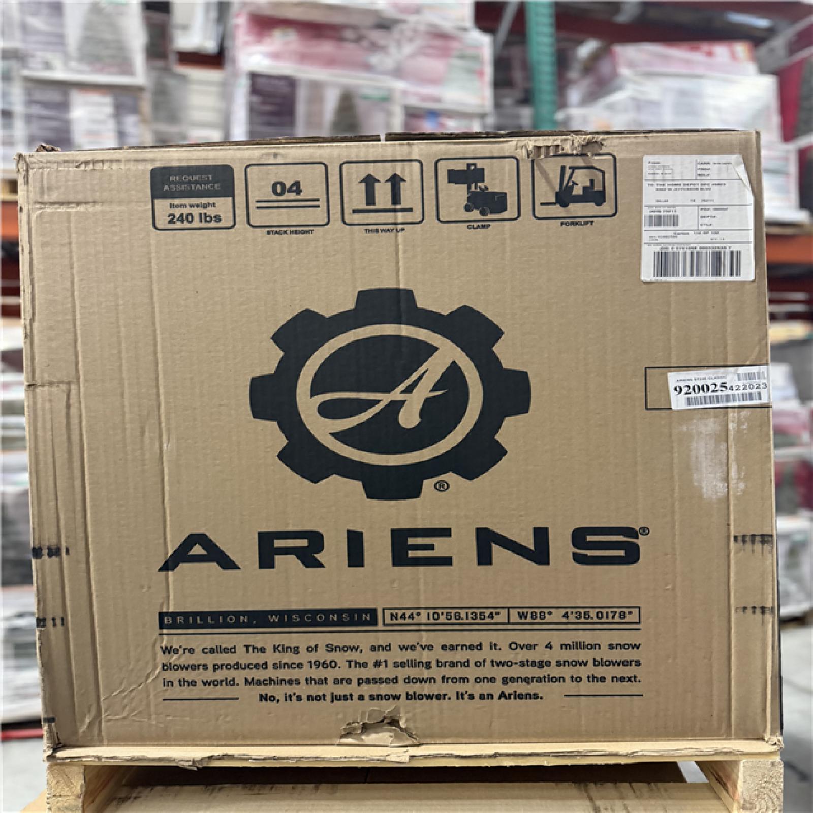 DALLAS LOCATION - Ariens Classic 24 in. 208cc Electric Start 2-Stage Self-propelled Gas Snow Blower