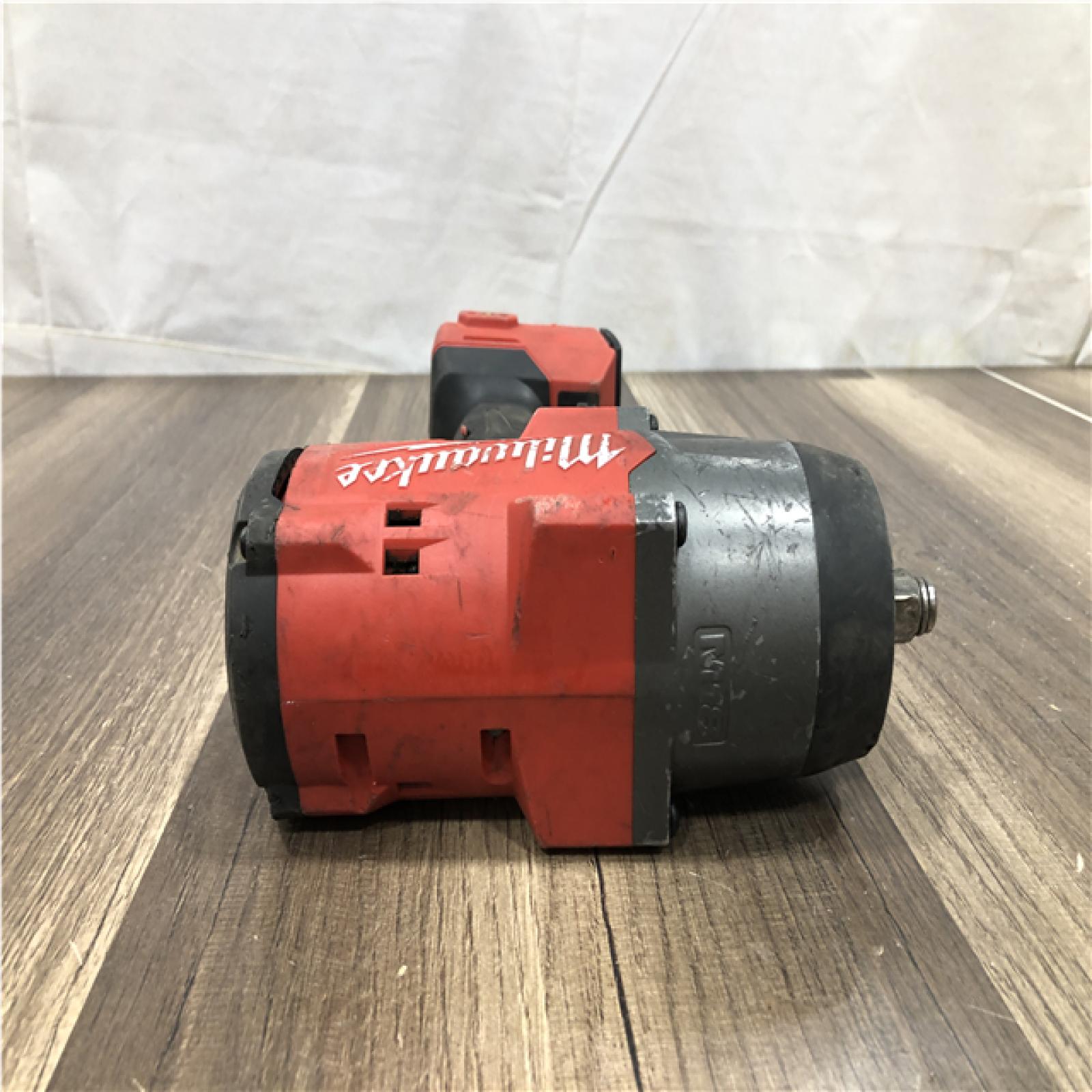 AS-IS Milwaukee FUEL 18V Lithium-Ion Brushless Cordless 1/2 in. Impact Wrench with Friction Ring (Tool-Only)